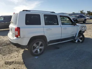 2017 Jeep Patriot High Altitude with VIN 1C4NJPFA6HD121390, listed as a Copart auction lot 50024375 with 127,814 mi miles and Salvage Title. Bid and sale history available at carsss.com. Image 3.