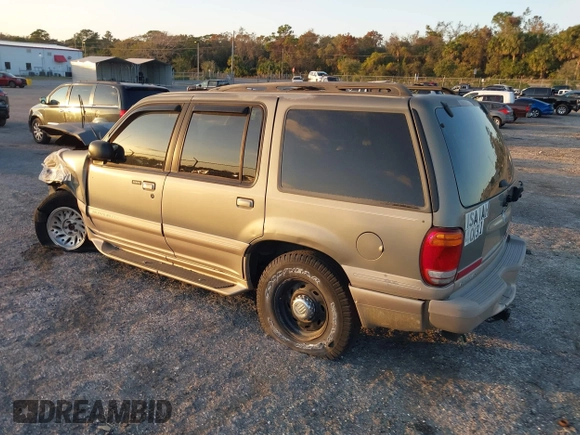 2001 Mercury Mountaineer with VIN 4M2ZU86P31UJ03416, listed as a IAAI auction lot 41188554 with 160,125 mi miles and . Bid and sale history available at DreamBid. Image 3.