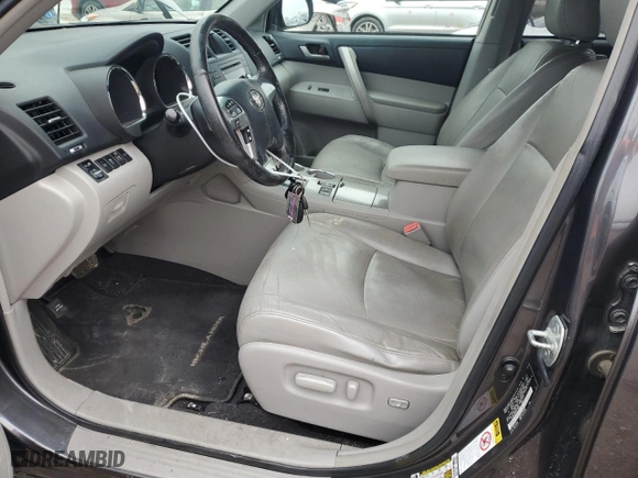2012 Toyota Highlander with VIN 5TDBK3EH0CS114956, listed as a Copart auction lot 43280435 with 227,319 mi miles and Salvage Title. Bid and sale history available at carsss.com. Image 7.