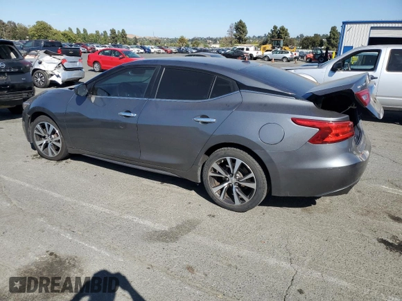 2016 Nissan Maxima SL with VIN 1N4AA6AP4GC441502, listed as a Copart auction lot 63307305 with 109,760 mi miles and Salvage title. Bid and sale history available at DreamBid. Image 2.