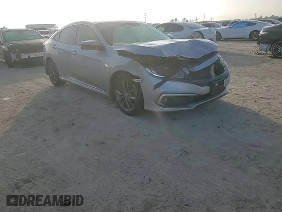 2019 Honda Civic Sedan EX with VIN JHMFC1F36KX003468, listed as a Copart auction lot 44352385 with 77,056 mi miles and Salvage Title. Bid and sale history available at carsss.com. Image 11.
