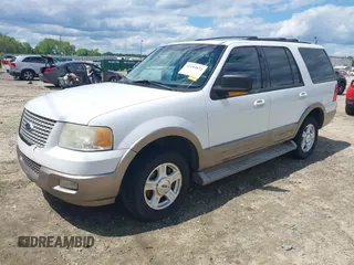 2004 Ford Expedition Eddie Bauer z VIN 1FMFU17L04LB34804, wystawiony jako IAAI lot #42184622 z przebiegiem 222 025 mil mil oraz . Historia ofert i sprzedaży dostępna na DreamBid. Obrazek 2.
