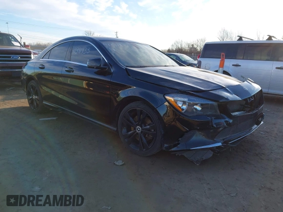 2019 Mercedes-Benz CLA 250 with VIN WDDSJ4GB9KN761559, listed as a IAAI auction lot 41391933 with 70,458 mi miles and . Bid and sale history available at DreamBid. Image 1.