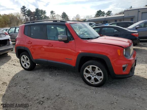 2019 Jeep Renegade Limited with VIN ZACNJBD19KPJ90165, listed as a Copart auction lot 79029694 with 105,618 mi miles and Clean Title. Bid and sale history available at carsss.com. Image 4.