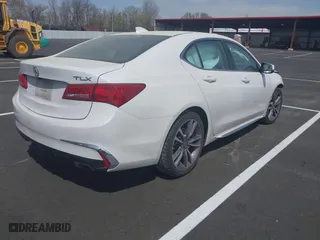 2019 Acura TLX w/Technology Pkg with VIN 19UUB2F47KA007396, listed as a IAAI auction lot 41868526 with 53,511 mi miles. Bid and sale history available at carsss.com. Image 4.