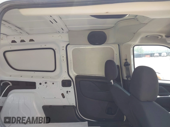 2018 Ram ProMaster City Passenger with VIN ZFBERFAB3J6H37390, listed as a IAAI auction lot 42705557 with 54,254 mi miles and . Bid and sale history available at DreamBid. Image 8.
