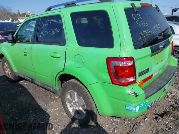 2012 Ford Escape Limited with VIN 1FMCU9E70CKA11998, listed as a IAAI auction lot 41798516 with 999,999 mi miles. Bid and sale history available at carsss.com. Image 3.