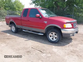 2002 Ford F-150 XL with VIN 1FTRX18L42NA99340, listed as a IAAI auction lot 42641912 with 98,195 mi miles and . Bid and sale history available at DreamBid. Image 1.