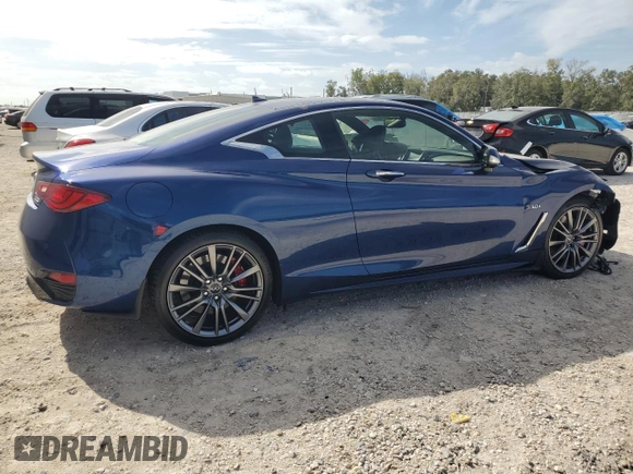2017 Infiniti Q60 Red Sport 400 с VIN JN1FV7EK1HM611404, выставлен на аукционе Copart как лот 80049904 с пробегом 49 591 миль миль и Списание • Salvage title. История ставок и продаж доступна на DreamBid. Изображение 3.