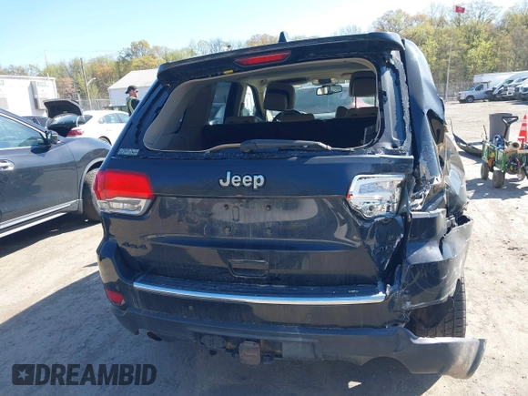 2014 Jeep Grand Cherokee Limited with VIN 1C4RJFBT3EC195354, listed as a IAAI auction lot 42031013 with 168,304 mi miles and . Bid and sale history available at DreamBid. Image 16.