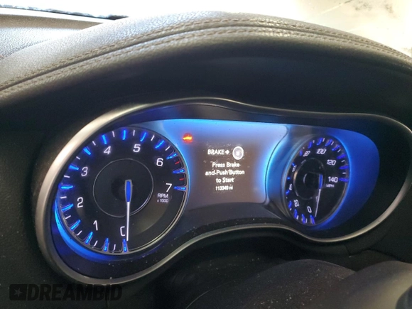 2017 Chrysler 300 with VIN 2C3CCAKG5HH571547, listed as a Copart auction lot 87530605 with 113,349 mi miles and Salvage Title. Bid and sale history available at carsss.com. Image 9.