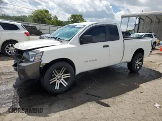 2008 Nissan Titan XE with VIN 1N6BA06A08N310960, listed as a Copart auction lot 62045304 with 255,982 mi miles and Salvage Title. Bid and sale history available at carsss.com. Image 1.