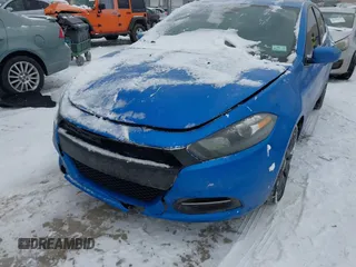 2016 Dodge Dart SE with VIN 1C3CDFAA0GD650532, listed as a IAAI auction lot 41222859 with 115,068 mi miles. Bid and sale history available at carsss.com. Image 6.