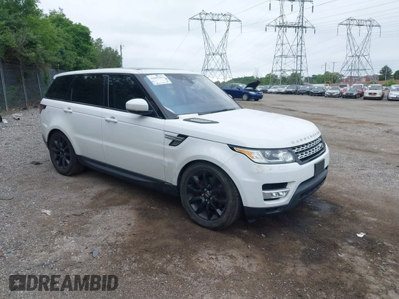 2017 Land Rover Range Rover Sport HSE with VIN SALWR2FV3HA163464, listed as a IAAI auction lot 42463581 with 65,863 mi miles and . Bid and sale history available at DreamBid. Image 1.