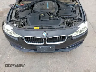 2017 BMW 3 Series 330e iPerformance with VIN WBA8E1C54HK895345, listed as a Copart auction lot 51351045 with 82,140 mi miles and Salvage Title. Bid and sale history available at carsss.com. Image 12.