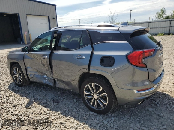 2019 GMC Terrain Denali z VIN 3GKALXEX4KL193256, wystawiony jako Copart lot #64475745 z przebiegiem 71 243 mil mil oraz Szkoda całkowita • Salvage title. Historia ofert i sprzedaży dostępna na DreamBid. Obrazek 2.