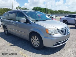 2014 Chrysler Town & Country Touring with VIN 2C4RC1BG6ER463885, listed as a IAAI auction lot 41943602 with 154,815 mi miles. Bid and sale history available at carsss.com. Image 1.