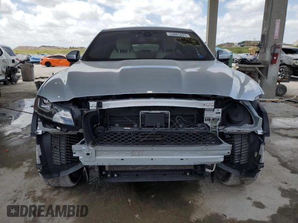 2017 Jaguar F-Pace with VIN SADCP2BV8HA048370, listed as a Copart auction lot 53865225 with 43,540 mi miles and Salvage title. Bid and sale history available at DreamBid. Image 5.