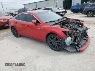 2015 Mazda 6 i Grand Touring with VIN JM1GJ1W64F1168708, listed as a Copart auction lot 50550285 with 121,206 mi miles and Salvage Title. Bid and sale history available at DreamBid. Image 4.