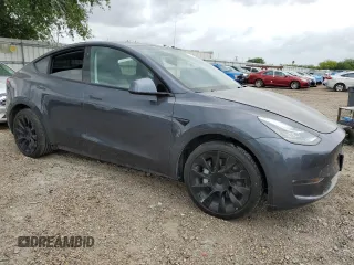 2021 Tesla Model Y Long Range z VIN 5YJYGDEE2MF253676, wystawiony jako Copart lot #54446525 z przebiegiem 36 161 mil mil oraz Szkoda całkowita • Salvage title. Historia ofert i sprzedaży dostępna na DreamBid. Obrazek 4.