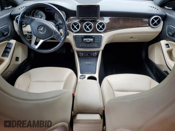 2014 Mercedes-Benz CLA 250 with VIN WDDSJ4EB6EN036797, listed as a Copart auction lot 58119915 with 117,823 mi miles and Clean title. Bid and sale history available at DreamBid. Image 8.