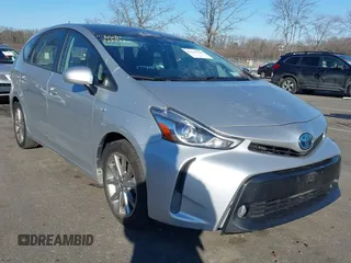 2017 Toyota Prius v Two with VIN JTDZN3EUXHJ062209, listed as a IAAI auction lot 41319148 with 98,263 mi miles. Bid and sale history available at carsss.com. Image 1.
