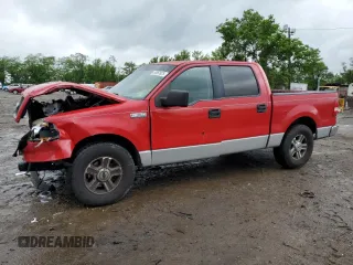2006 Ford F-150 XLT with VIN 1FTPW12536FB24054, listed as a Copart auction lot 57057025 with 251,187 mi miles and Salvage title. Bid and sale history available at DreamBid. Image 1.