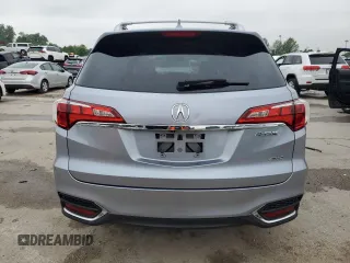 2016 Acura RDX Technology with VIN 5J8TB4H51GL010917, listed as a Copart auction lot 59498185 with 158,843 mi miles and Salvage title. Bid and sale history available at DreamBid. Image 6.
