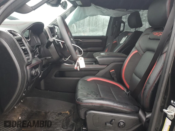 2024 Ram 1500 TRX with VIN 1C6SRFU9XRN151882, listed as a Copart auction lot 42518725 with 5,279 mi miles and Salvage Title. Bid and sale history available at carsss.com. Image 7.