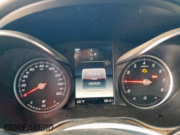 2018 Mercedes-Benz C 300 with VIN 55SWF4KB6JU272651, listed as a Copart auction lot 52939055 with 182,929 mi miles and Clean title. Bid and sale history available at DreamBid. Image 9.