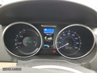 2013 Hyundai Sonata Hybrid with VIN KMHEC4A43DA069556, listed as a Copart auction lot 44653765 with 103,246 mi miles and Salvage Title. Bid and sale history available at carsss.com. Image 9.