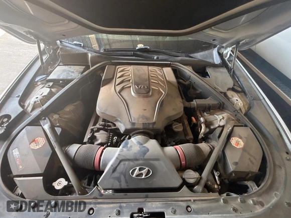 2015 Hyundai Genesis 5.0L with VIN KMHGN4JF8FU010248, listed as a Copart auction lot 53686765 with 120,312 mi miles and Clean Title. Bid and sale history available at carsss.com. Image 7.
