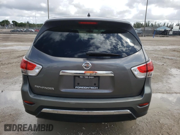 2015 Nissan Pathfinder SL with VIN 5N1AR2MNXFC614049, listed as a Copart auction lot 62547595 with 148,375 mi miles and Salvage title. Bid and sale history available at DreamBid. Image 6.
