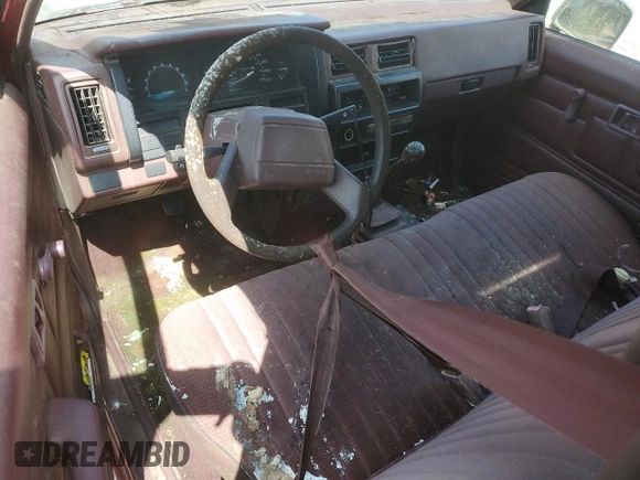 1990 Nissan Frontier with VIN 1N6SD11SXLC310546, listed as a Copart auction lot 63304025 with 248,377 mi miles and Clean title. Bid and sale history available at DreamBid. Image 8.