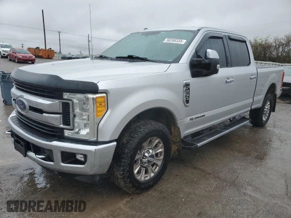 2017 Ford F-250 XL with VIN 1FT7W2AT2HEB73907, listed as a Copart auction lot 50268335 with 206,368 mi miles and Salvage title. Bid and sale history available at DreamBid. Image 1.