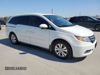 2014 Honda Odyssey EX-L with VIN 5FNRL5H67EB122190, listed as a Copart auction lot 48904885 with 163,719 mi miles and Clean Title. Bid and sale history available at carsss.com. Image 4.