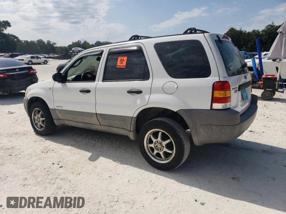 2002 Ford Escape XLS Choice with VIN 1FMYU011X2KB24469, listed as a Copart auction lot 76462504 with Not provided miles and Salvage title. Bid and sale history available at DreamBid. Image 2.