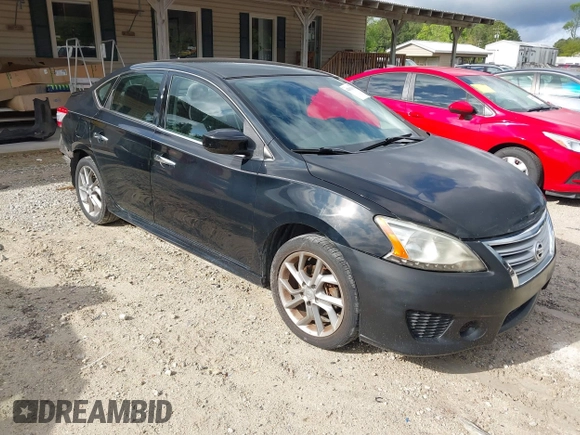 2014 Nissan Sentra S with VIN 3N1AB7APXEL632231, listed as a IAAI auction lot 42011970 with 140,963 mi miles and . Bid and sale history available at DreamBid. Image 1.