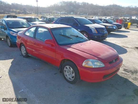 1996 Honda Civic EX with VIN 1HGEJ824XTL025638, listed as a IAAI auction lot 41692965 with 270,018 mi miles. Bid and sale history available at carsss.com. Image 1.