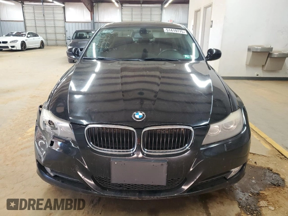2011 BMW 3 Series 328i xDrive with VIN WBAPK7C5XBA969873, listed as a Copart auction lot 51419775 with 0 mi miles and Salvage Title. Bid and sale history available at carsss.com. Image 5.