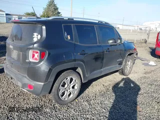 2018 Jeep Renegade Limited with VIN ZACCJBDB4JPH33777, listed as a IAAI auction lot 41675549 with 121,791 mi miles and . Bid and sale history available at DreamBid. Image 4.