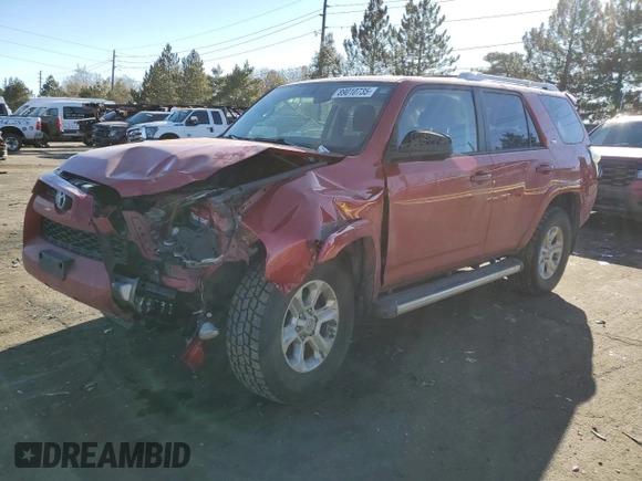 2014 Toyota 4Runner Limited with VIN JTEBU5JR8E5177313, listed as a Copart auction lot 89010735 with 131,910 mi miles and Salvage Title. Bid and sale history available at carsss.com. Image 1.