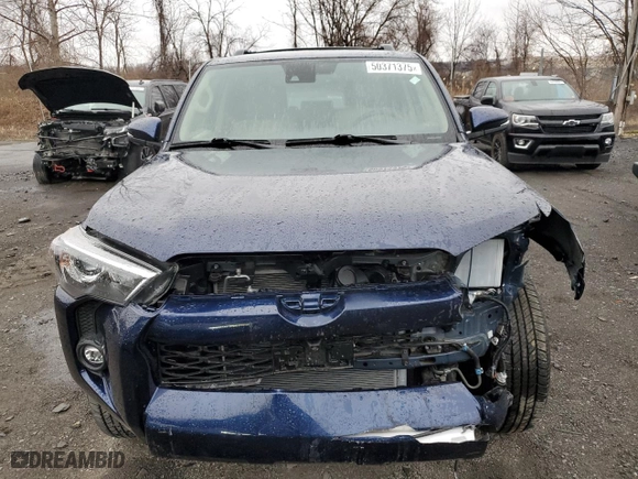 2024 Toyota 4Runner SR5 Premium with VIN JTENU5JR3R6251766, listed as a Copart auction lot 50371375 with 5,222 mi miles and Salvage Title. Bid and sale history available at carsss.com. Image 5.