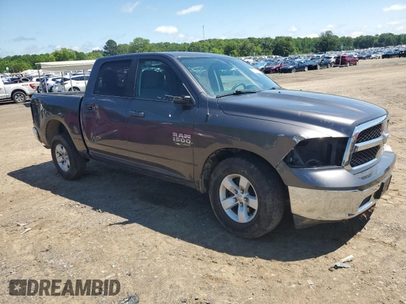 2021 Ram 1500 SLT with VIN 1C6RR7LG7MS532135, listed as a Copart auction lot 56285155 with 105,848 mi miles and Salvage title. Bid and sale history available at DreamBid. Image 4.