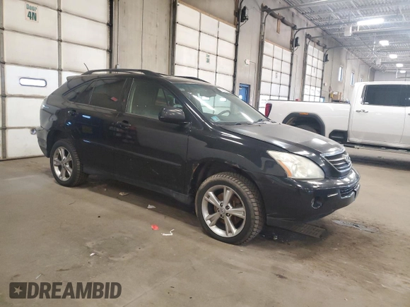 2006 Lexus RX 400h with VIN JTJHW31UX60025319, listed as a Copart auction lot 55894495 with 309,443 mi miles and Clean Title. Bid and sale history available at DreamBid. Image 4.