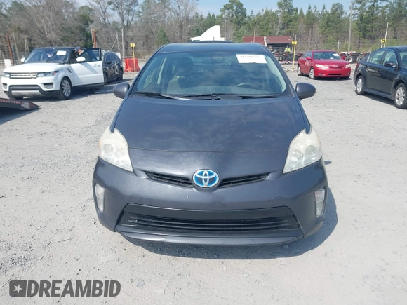 2013 Toyota Prius One with VIN JTDKN3DU1D5634256, listed as a IAAI auction lot 41695971 with 251,165 mi miles. Bid and sale history available at carsss.com. Image 12.