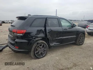 2020 Jeep Grand Cherokee Limited with VIN 1C4RJEBG2LC430112, listed as a Copart auction lot 44258385 with 95,287 mi miles and Salvage Title. Bid and sale history available at carsss.com. Image 3.