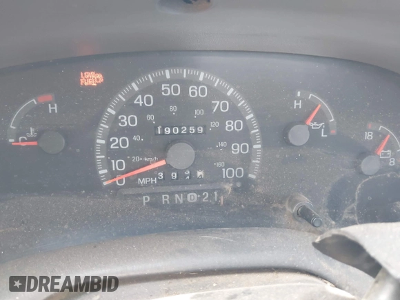 1997 Ford F-150 with VIN 1FTDF17W1VLB81647, listed as a IAAI auction lot 42677744 with 190,259 mi miles and . Bid and sale history available at DreamBid. Image 7.