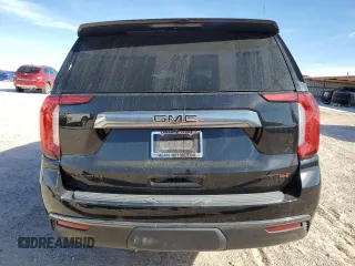 2023 GMC Yukon AT4 with VIN 1GKS2CKD3PR104271, listed as a Copart auction lot 86641834 with 25,636 mi miles and Salvage Title. Bid and sale history available at carsss.com. Image 6.