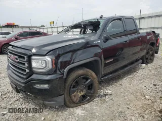 2019 GMC Sierra 1500 with VIN 2GTV2LEC3K1212001, listed as a Copart auction lot 58514185 with 102,703 mi miles and Salvage title. Bid and sale history available at DreamBid. Image 1.